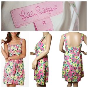 Lilly Pulitzer Avaline Doodle Bug Daisy Floral Dress